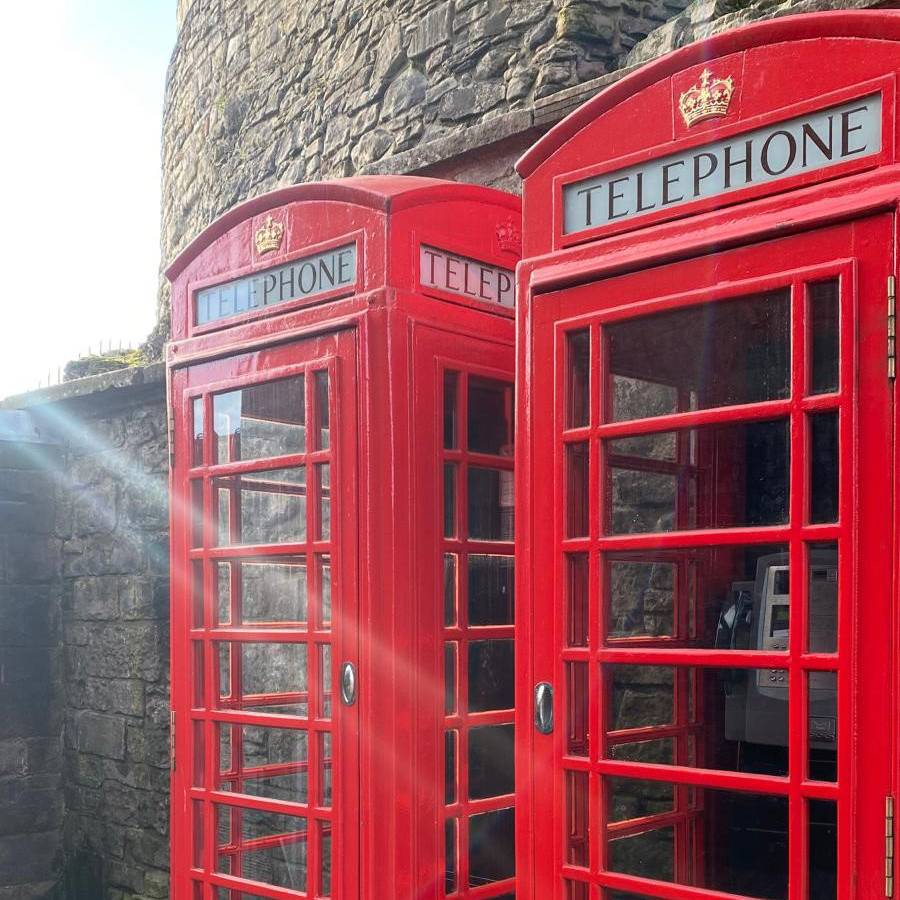 Edinburgh - rote Telefonzelle