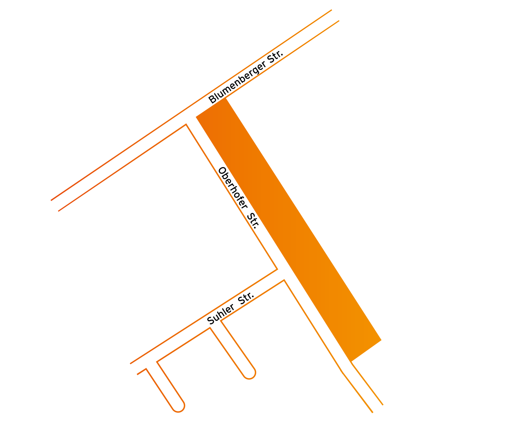 Map Glasfaserausbau Oberhofer