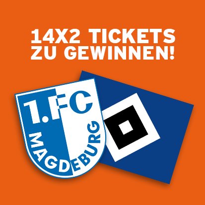 Ticketverlosung für 2. Liga-Highlight: FCM-HSV